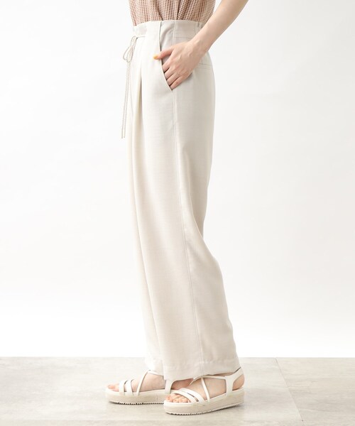 grove（グローブ）の「◆大人の涼し気ロープベルトワイドパンツ（その他パンツ・レディース・ネイビー/ナチュラル/キャメル・02/03/01/04/05）」の20枚目の写真