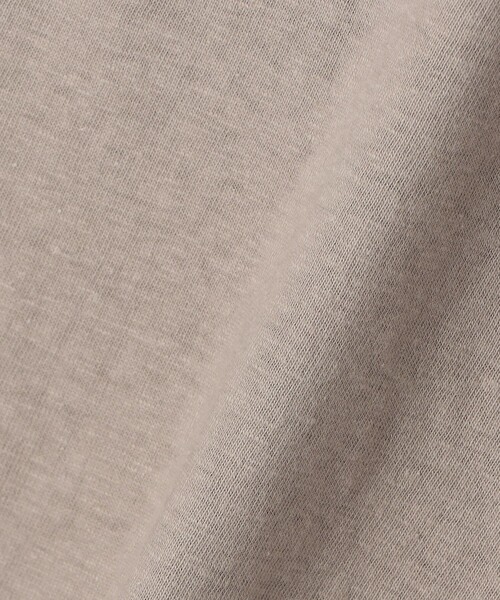 FREAK'S STORE（フリークスストア）の「【限定展開】Americana/アメリカーナ　リンガープリントTEE（Tシャツ/カットソー・レディース・ライトグレー/オフホワイト/ベージュ/ナチュラル・ONE SIZE）」の11枚目の写真