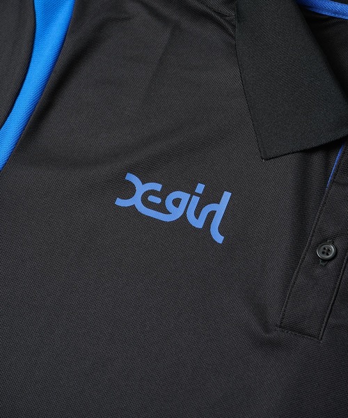 X-girl（エックスガール）の「WEリーグ|C EL S POLO SHIRT/ちふれASエルフェン埼玉/ELFEN/ポロシャツ（スポーツグッズ・レディース・ブルー/ブラック・LARGE/O/XO/MEDIUM）」の5枚目の写真