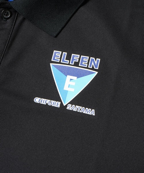 X-girl（エックスガール）の「WEリーグ|C EL S POLO SHIRT/ちふれASエルフェン埼玉/ELFEN/ポロシャツ（スポーツグッズ・レディース・ブルー/ブラック・LARGE/O/XO/MEDIUM）」の6枚目の写真