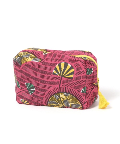 BAYFLOW（ベイフロー）の「[内ポケット付き!]【Asante sana】ポーチ（ポーチ・レディース・ブルー/ダークパープル/レッド/ピンク/グリーン/イエロー・0）」の9枚目の写真