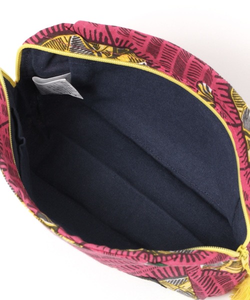 BAYFLOW（ベイフロー）の「[内ポケット付き!]【Asante sana】ポーチ（ポーチ・レディース・ブルー/ダークパープル/レッド/ピンク/グリーン/イエロー・0）」の18枚目の写真