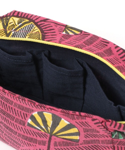 BAYFLOW（ベイフロー）の「[内ポケット付き!]【Asante sana】ポーチ（ポーチ・レディース・ブルー/ダークパープル/レッド/ピンク/グリーン/イエロー・0）」の14枚目の写真