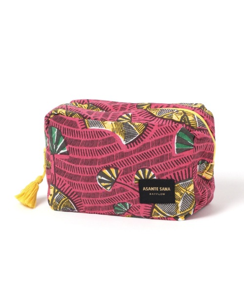 BAYFLOW（ベイフロー）の「[内ポケット付き!]【Asante sana】ポーチ（ポーチ・レディース・ブルー/ダークパープル/レッド/ピンク/グリーン/イエロー・0）」の21枚目の写真