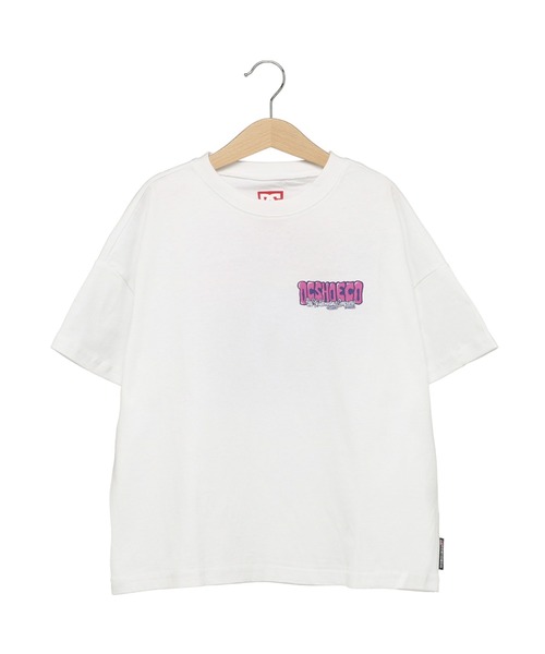 DC SHOES（ディーシーシューズ）の「23 KD BLUE RAT SS/DCキッズ半袖グラフィックバックプリントTシャツ（Tシャツ/カットソー・キッズ・ホワイト/ブラック/グリーン・120/130/140/150/160/100/110）」の4枚目の写真