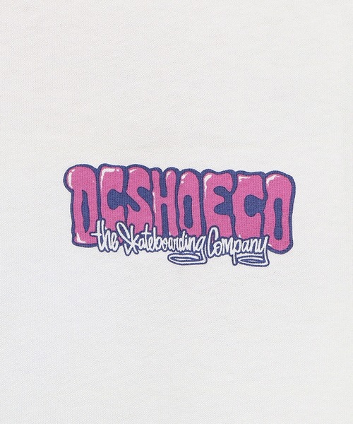 DC SHOES（ディーシーシューズ）の「23 KD BLUE RAT SS/DCキッズ半袖グラフィックバックプリントTシャツ（Tシャツ/カットソー・キッズ・ホワイト/ブラック/グリーン・120/130/140/150/160/100/110）」の5枚目の写真