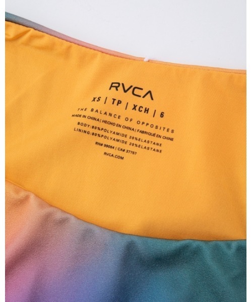 RVCA（ルーカ）の「RVCA レディース 【ROSE MACHADO】 SUNSET MEDIUM FRENCH SHIMMER ビキニ【2023年夏モデル】/ルーカ水着（水着・レディース・マルチ・MEDIUM/SMALL/X-SMALL）」の4枚目の写真