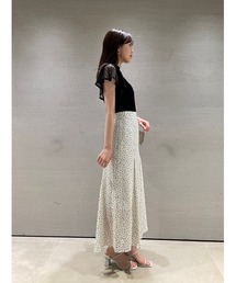 フレアプリントスカート　スナイデル SNIDEL｜フレアプリントスカート | Rakuten Fashion(楽天