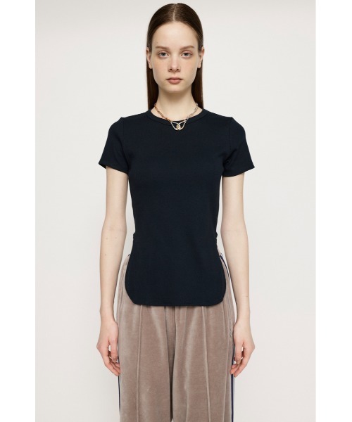 SLY（スライ）の「BACK OPEN TOPS バックオープン トップス（Tシャツ/カットソー・レディース・ブラック/オフホワイト/杢グレー・FREE）」の16枚目の写真