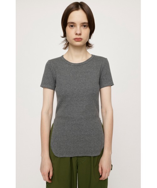 SLY（スライ）の「BACK OPEN TOPS バックオープン トップス（Tシャツ/カットソー・レディース・ブラック/オフホワイト/杢グレー・FREE）」の17枚目の写真