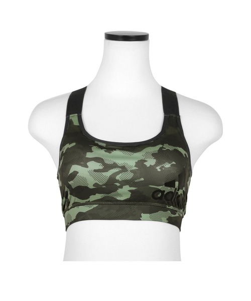 adidas（アディダス）の「adidas アディダス ハーフトップ レディース（ブラジャー・レディース・ブラック/ピンク/グリーン系カモフラージュ/ブルー/ベージュ/ブラック系その他/イエロー/ピンク系その他/ブルー系その他/ブラック系その他2/グリーン/ライトグレー・LARGE/MEDIUM）」の12枚目の写真