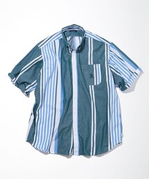 NAUTICA | NAUTICA/ノーティカ Multi Stripe BD S/S Shirt/マルチストライプ ボタンダウン 半袖シャツ(シャツ/ブラウス)