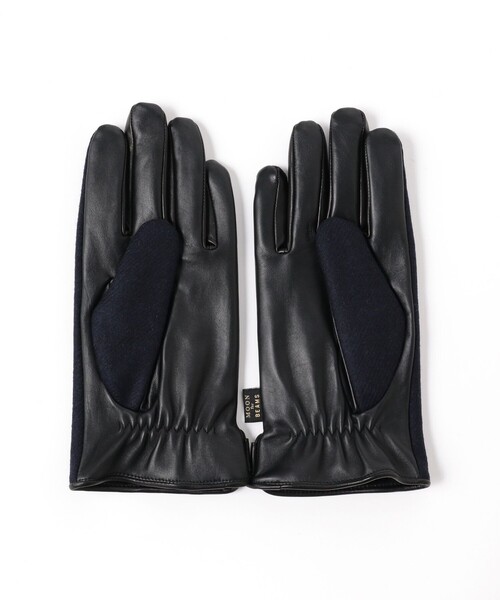 【新品】BEAMS MOON ソリッドレザーグローブ BEAMS（ビームス）の「BEAMS / MOON ソリッドレザー グローブ