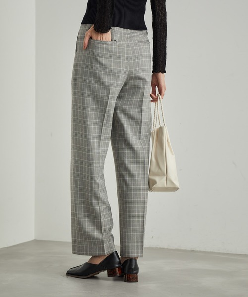 ROPE' PICNIC（ロペピクニック）の「ウールライクサキソニーセミタックワイドパンツ（その他パンツ・レディース・ネイビー/ブラウン/グレー・36/38/40）」の22枚目の写真