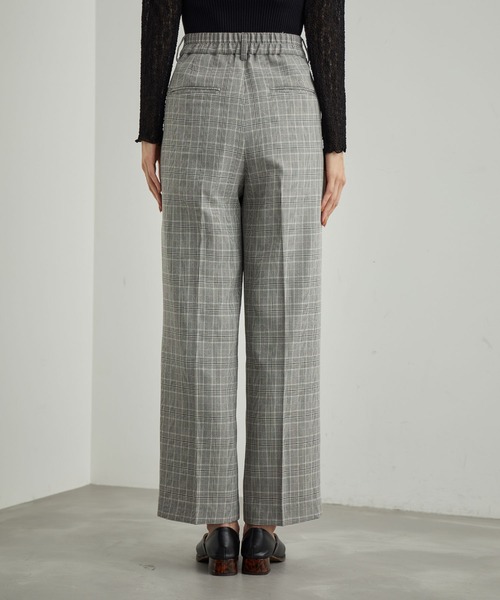 ROPE' PICNIC（ロペピクニック）の「ウールライクサキソニーセミタックワイドパンツ（その他パンツ・レディース・ネイビー/ブラウン/グレー・36/38/40）」の5枚目の写真
