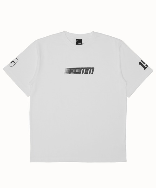 FCMM(エフシーエムエム)の「【日本限定アイテム】MOTION LOGO S/S TEE/モーションロゴショートスリーブT(Tシャツ/カットソー・メンズ・ホワイト/グレー/ブルー・MEDIUM/LARGE)」の4枚目の写真