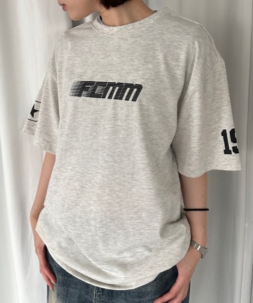 FCMM(エフシーエムエム)の「【日本限定アイテム】MOTION LOGO S/S TEE/モーションロゴショートスリーブT(Tシャツ/カットソー・メンズ・ホワイト/グレー/ブルー・MEDIUM/LARGE)」の15枚目の写真