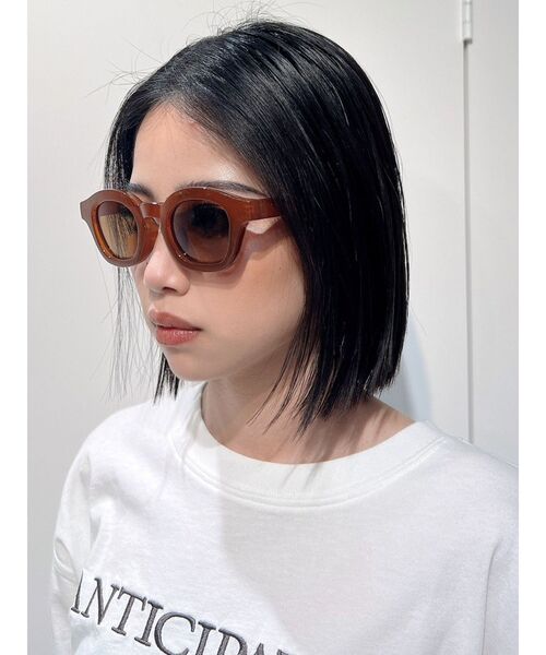 GYDA(ジェイダ)の「volume frameサングラス(サングラス・レディース・ブラック/ブラウン・FREE)」の5枚目の写真