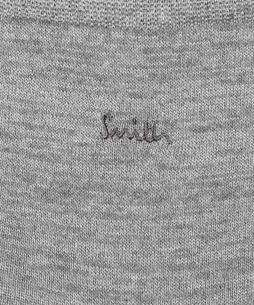 Paul Smith（ポールスミス）の「ウィメンズ エンブロイダリー ラメ ソックス / 235611 CSW（ソックス/靴下・レディース・グレー/ベージュ/ネイビー・22-24）」の4枚目の写真