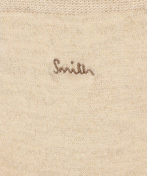 Paul Smith（ポールスミス）の「ウィメンズ エンブロイダリー ラメ ソックス / 235611 CSW（ソックス/靴下・レディース・グレー/ベージュ/ネイビー・22-24）」の5枚目の写真