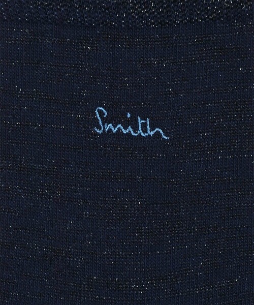 Paul Smith（ポールスミス）の「ウィメンズ エンブロイダリー ラメ ソックス / 235611 CSW（ソックス/靴下・レディース・グレー/ベージュ/ネイビー・22-24）」の6枚目の写真