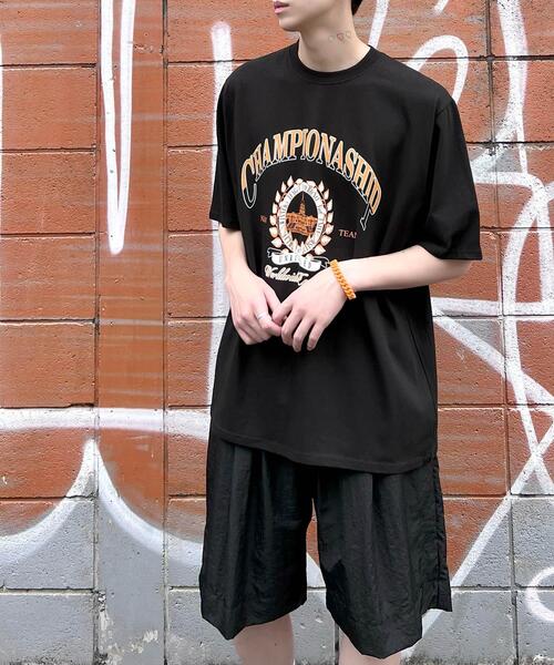 Figments(フィグメンツ)の「CHAMPIONASHIP Tシャツ(Tシャツ/カットソー・レディース・ブラック/スミクロ・FREE)」の18枚目の写真