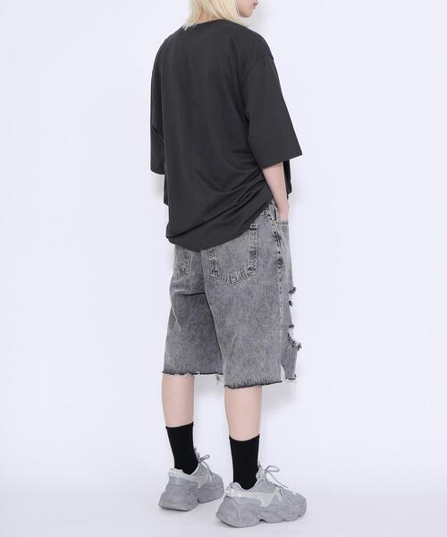 Figments(フィグメンツ)の「CHAMPIONASHIP Tシャツ(Tシャツ/カットソー・レディース・ブラック/スミクロ・FREE)」の21枚目の写真