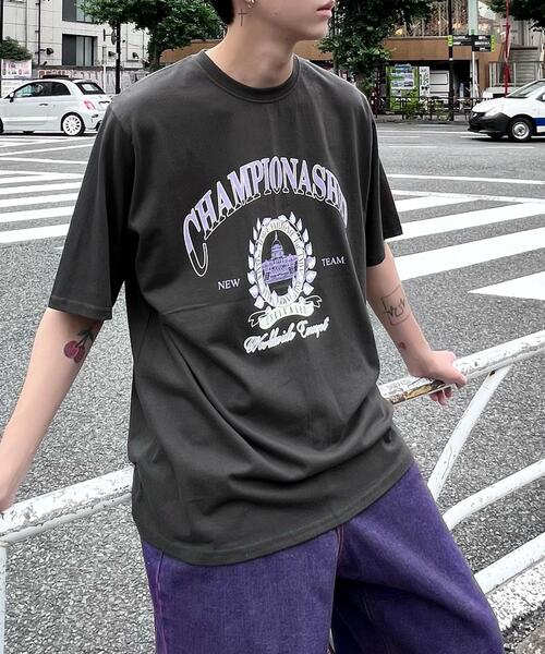 Figments(フィグメンツ)の「CHAMPIONASHIP Tシャツ(Tシャツ/カットソー・レディース・ブラック/スミクロ・FREE)」の22枚目の写真