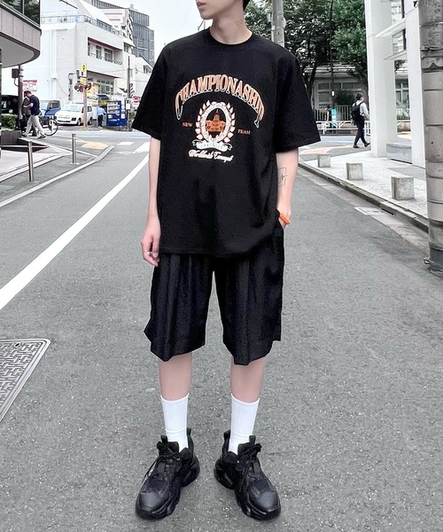 Figments(フィグメンツ)の「CHAMPIONASHIP Tシャツ(Tシャツ/カットソー・レディース・ブラック/スミクロ・FREE)」の15枚目の写真