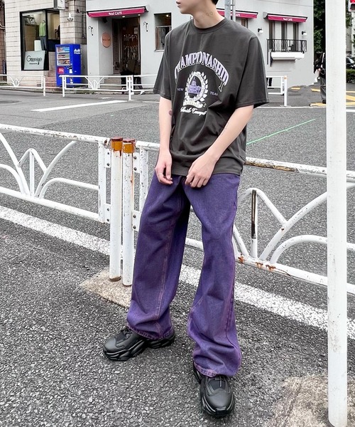 Figments(フィグメンツ)の「CHAMPIONASHIP Tシャツ(Tシャツ/カットソー・レディース・ブラック/スミクロ・FREE)」の9枚目の写真