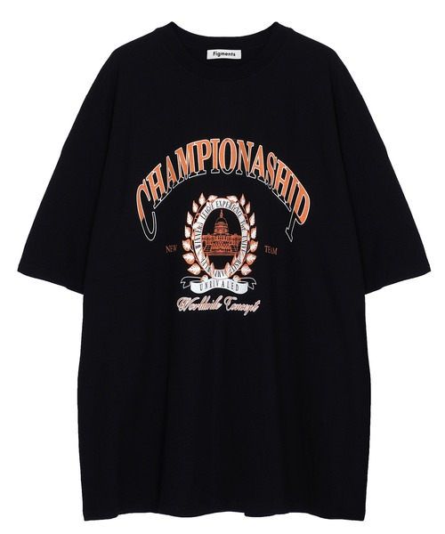 Figments(フィグメンツ)の「CHAMPIONASHIP Tシャツ(Tシャツ/カットソー・レディース・ブラック/スミクロ・FREE)」の7枚目の写真