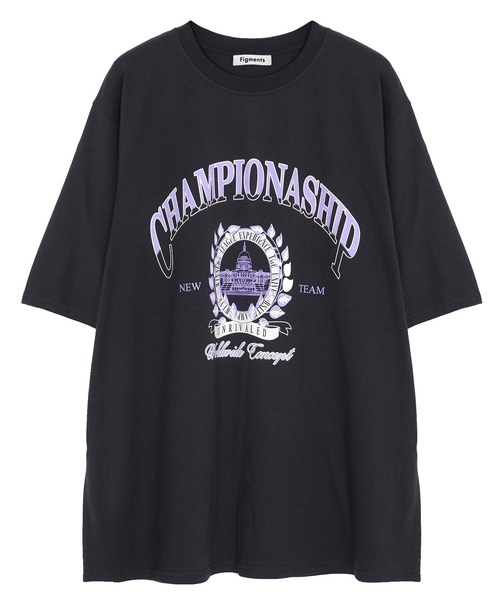 Figments(フィグメンツ)の「CHAMPIONASHIP Tシャツ(Tシャツ/カットソー・レディース・ブラック/スミクロ・FREE)」の6枚目の写真