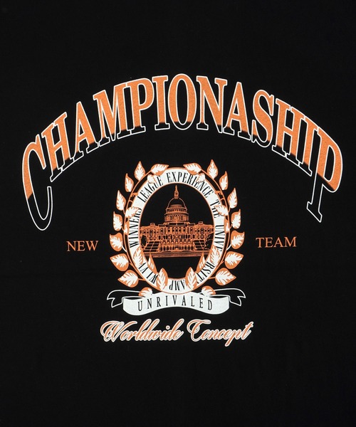 Figments(フィグメンツ)の「CHAMPIONASHIP Tシャツ(Tシャツ/カットソー・レディース・ブラック/スミクロ・FREE)」の16枚目の写真