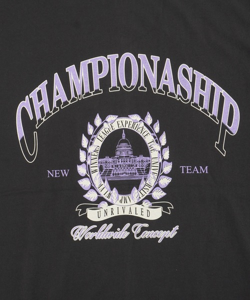 Figments(フィグメンツ)の「CHAMPIONASHIP Tシャツ(Tシャツ/カットソー・レディース・ブラック/スミクロ・FREE)」の10枚目の写真