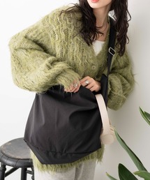 WEGO/キャンバスビッグショルダーバッグ