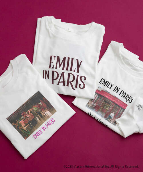 SENSE OF PLACE by URBAN RESEARCH(センスオブプレイスバイアーバンリサーチ)の「Emily in Paris グラフィックロングTシャツ(Tシャツ/カットソー・レディース・その他3/その他1/その他2・ONE)」の19枚目の写真