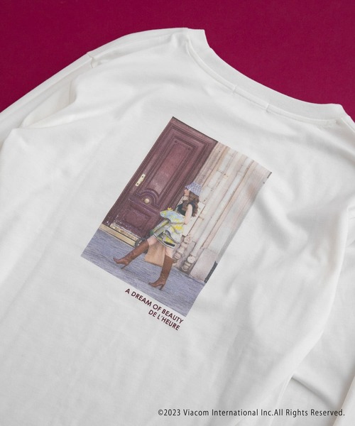 SENSE OF PLACE by URBAN RESEARCH(センスオブプレイスバイアーバンリサーチ)の「Emily in Paris グラフィックロングTシャツ(Tシャツ/カットソー・レディース・その他3/その他1/その他2・ONE)」の20枚目の写真