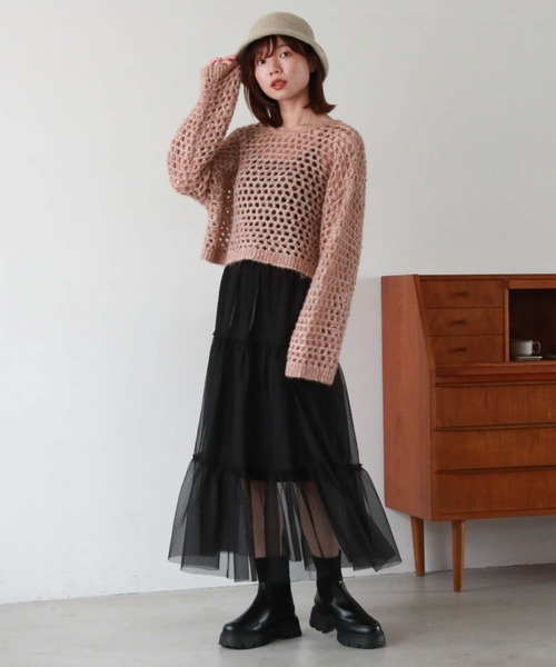 archives（アルシーヴ）の「ニットブーツ（ブーツ・レディース・ブラック/アイボリー・MEDIUM/LARGE）」の12枚目の写真