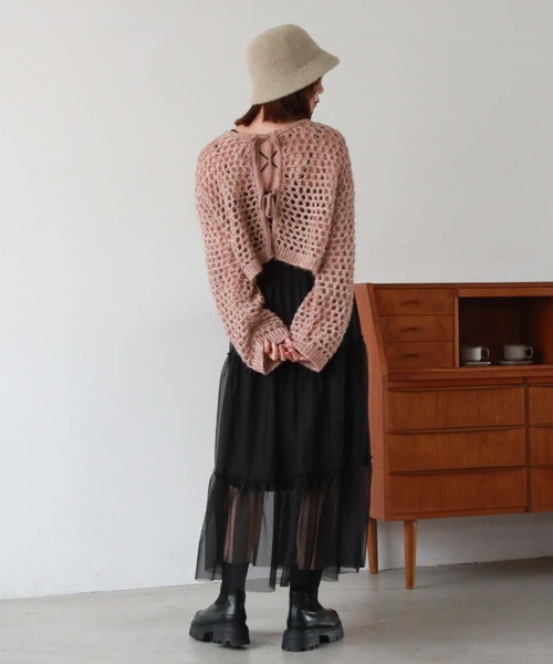 archives（アルシーヴ）の「ニットブーツ（ブーツ・レディース・ブラック/アイボリー・MEDIUM/LARGE）」の13枚目の写真