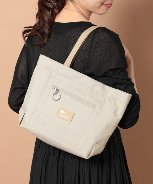 LACOSTE(ラコステ)の「【LACOSTE】ネオデイ ミニトートバッグ(トートバッグ・メンズ・レッド/ブラック/ベージュ・FREE)」の11枚目の写真