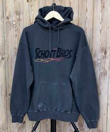 HOODED SWEAT FIRE SCRIPT ファイアスクリプト パーカー