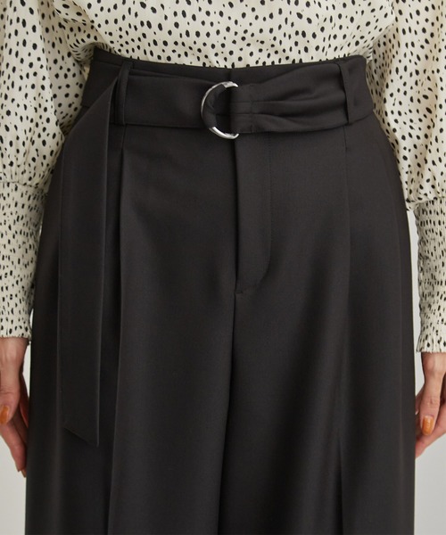 ROPE' PICNIC（ロペピクニック）の「タックワイドパンツ（その他パンツ・レディース・ブラック/キャメル・38/40/36）」の16枚目の写真