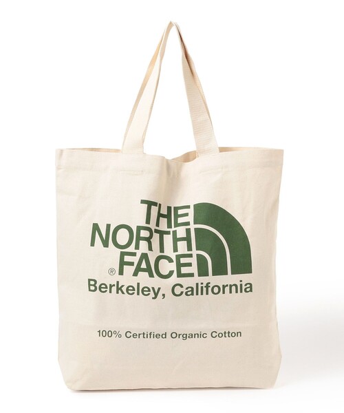 THE NORTH FACE（ザノースフェイス）の「THE NORTH FACE / オーガニックコットン トート（トートバッグ・メンズ・オリーブ/グリーン/グレー/ブラック/ブラック系その他4・ONE SIZE）」の5枚目の写真