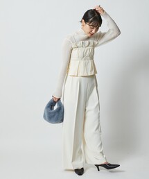 5525Gallery（ゴーゴーニーゴーギャラリー）の「SHIRT FIRSTHAND by 5525gallery/シャツファーストハンド バイ 5525ギャラリー SHT FH 2WAYサロペット/SHT FH 2WAYサロペット（サロペット/オーバーオール）」