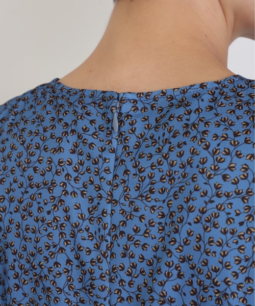 N.(N. Natural Beauty Basic)(エヌエヌナチュラルビューティーベーシック)の「【S Size Line】◆フラワープリントワンピース(ワンピース・レディース・ホワイト系その他/ブルー系その他/ブラック系その他・SMALL/MEDIUM)」の14枚目の写真