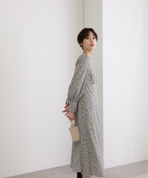 N.(N. Natural Beauty Basic)(エヌエヌナチュラルビューティーベーシック)の「【S Size Line】◆フラワープリントワンピース(ワンピース・レディース・ホワイト系その他/ブルー系その他/ブラック系その他・SMALL/MEDIUM)」の19枚目の写真