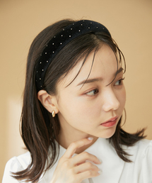 VIS | ベロアビジュードットカチューシャ(カチューシャ)