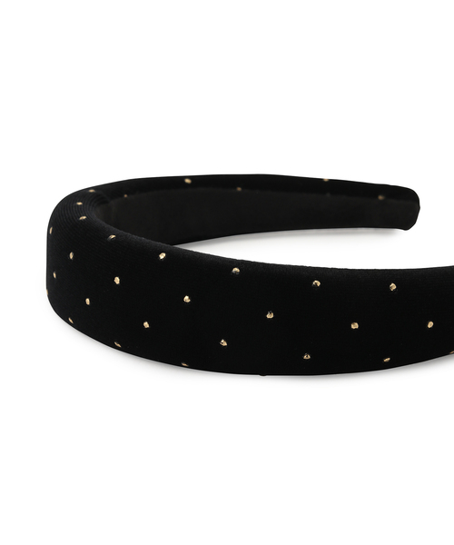 VIS（ビス）の「ベロアビジュードットカチューシャ（カチューシャ・レディース・シルバー/ゴールド・FREE）」の7枚目の写真