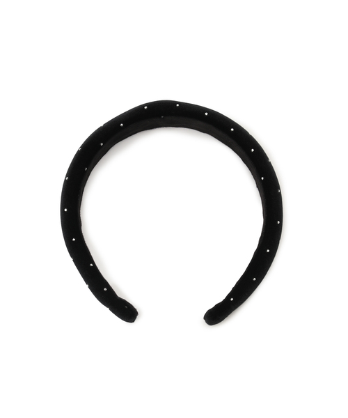 VIS（ビス）の「ベロアビジュードットカチューシャ（カチューシャ・レディース・シルバー/ゴールド・FREE）」の9枚目の写真