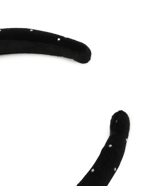 VIS（ビス）の「ベロアビジュードットカチューシャ（カチューシャ・レディース・シルバー/ゴールド・FREE）」の10枚目の写真